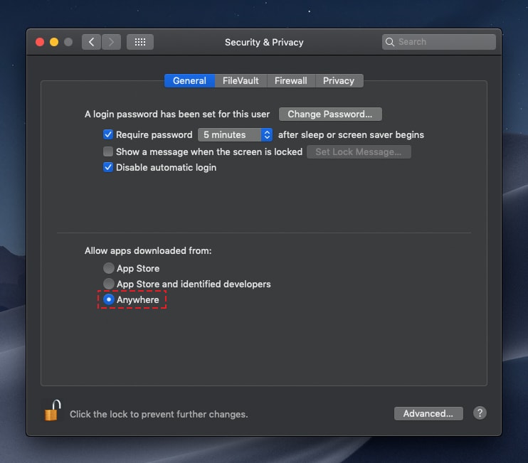 Mac Mojave Allow Apps Downloaded