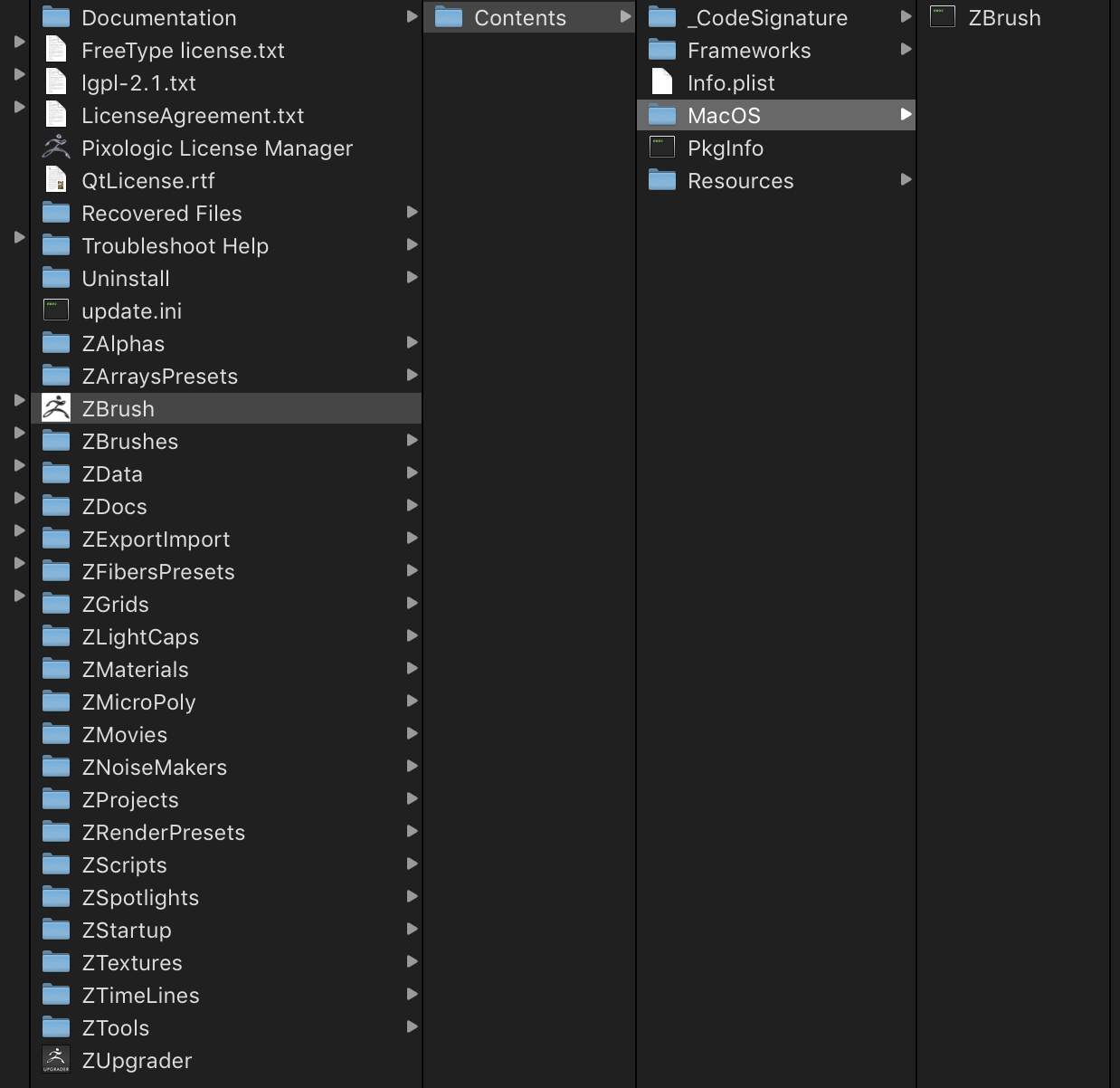 Zbrush App Contents Macos