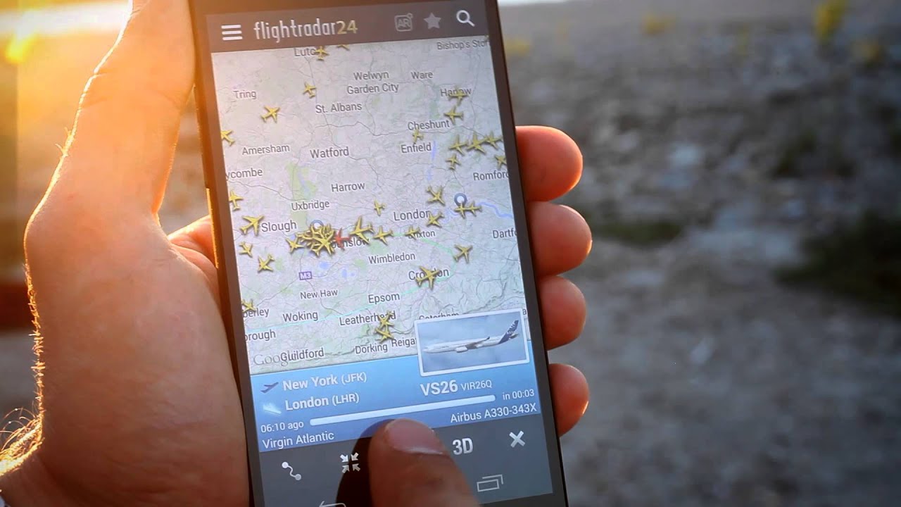 Flightradar24 app for amazon fire
